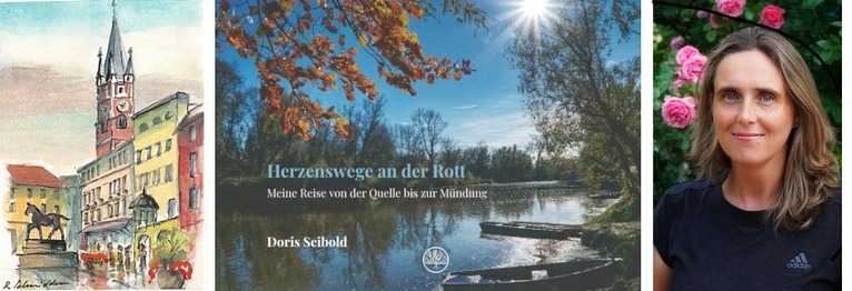 Über ein Jahr war Doris Seibold mit ihrer Kamera an der Rott entlang unterwegs...
Entstanden ist eine beeindruckende Bilderreise von der Quelle der Rott in der Nähe von Wurmsham bis zur Mündung in den Inn bei Neuhaus/ Schärding.

Aurisium Verlag Doris Seibold,
128 Seiten, zahlreiche Fotos und Aquarelle, Preis: 26 € (D)