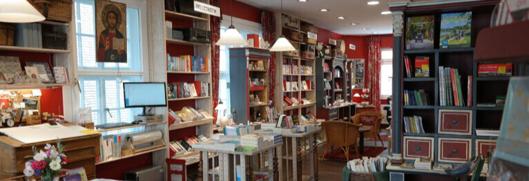 Innenansicht der Buchhandlung