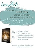 Lesung - Serafina und die Prophezeiung der Sinti, mit Marie Louis alias Veronika Vinatzer