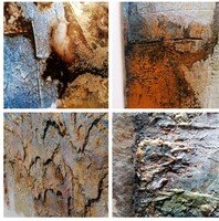 Ausstellung MARITA WENIG - STRUKTUR TRIFFT FLÄCHE