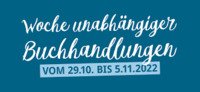 Woche unabhängiger Buchhandlungen 2022