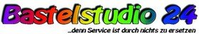 Logo von 'Bastelstudio 24'