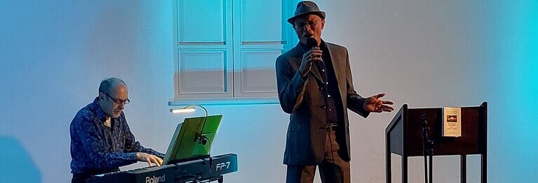 Frank Heibert im Literaturhaus