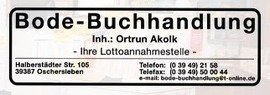 Logo der Buchhandlung Bode-Buchhandlung