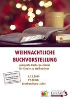 Weihnachtliche Kinderbuchvorstellung.