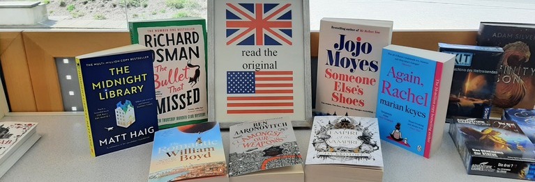 Schon entdeckt? Wir führen auch englische Bücher!