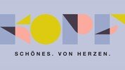 Logo der Buchhandlung Kopf. Schönes. Von Herzen.