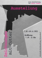 AUSSTELLUNG HANNE SOMMER Zeichnungen mit Cutter