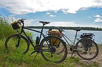 Literarische gemütliche Radtour im Waldpark