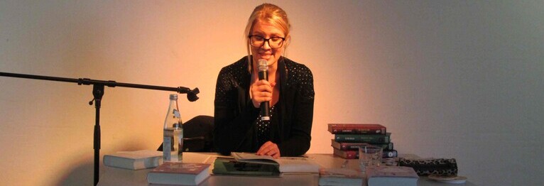 Franziska Wilhelm im Literaturhaus
