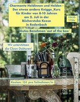 Gutes Benehmen 'out of the box'