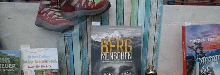 Schaufenster zum Thema Berge