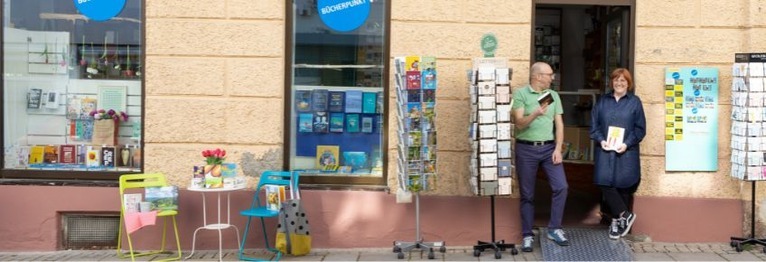 ... im Bücherpunkt Blaubeuren, dem Treffpunkt für Leserinnen und Leser.