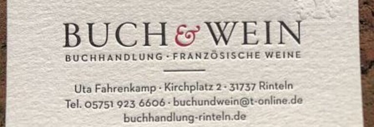 BUCH & WEIN