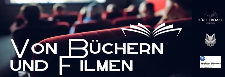 Wer gerne ins Kino geht, Bücher liest und mit anderen diskutiert, ist bei dieser Reihe richtig. Wir präsentieren im Oberland Kinocenter in Hausham aktuelle Filme zusammen mit Büchern und einem prominenten Gast. s. "Veranstaltungen"