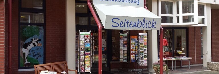 Eingangsbereich der Buchhandlung Seitenblick