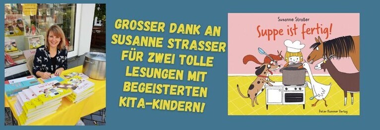 Wir laden Autor:innen ein, die Kinder fürs Lesen begeistern!